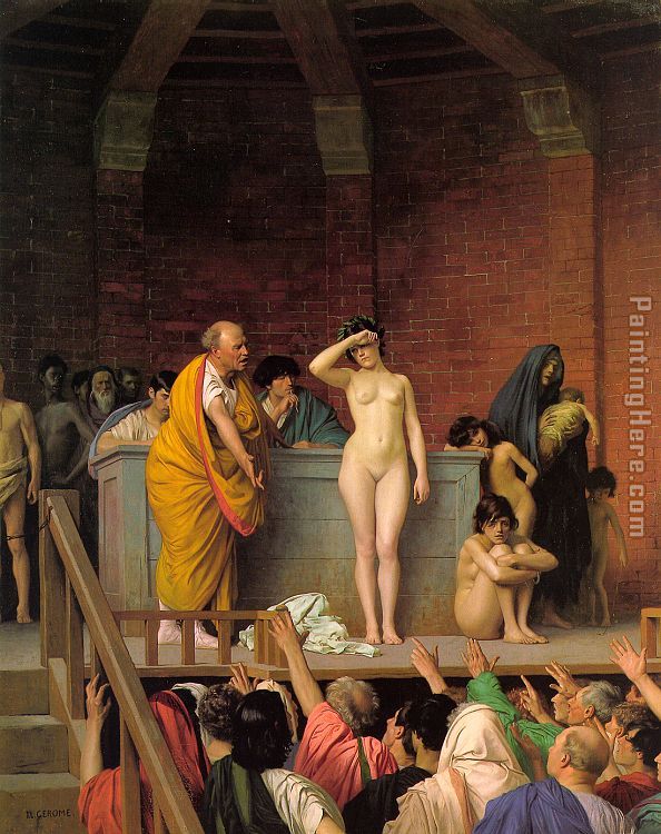 Jean-Leon Gerome Slave Auction